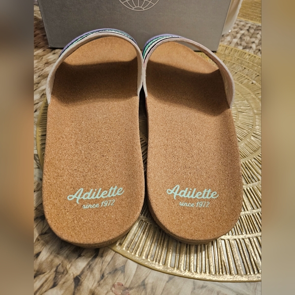 Adidas Women's Muse Multicolor Slide - Picture 3 of 7